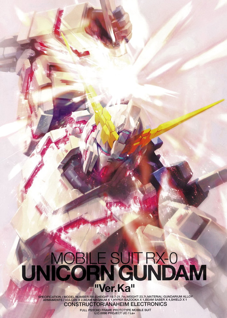 Mobile Suit Gundam Unicorn Poster